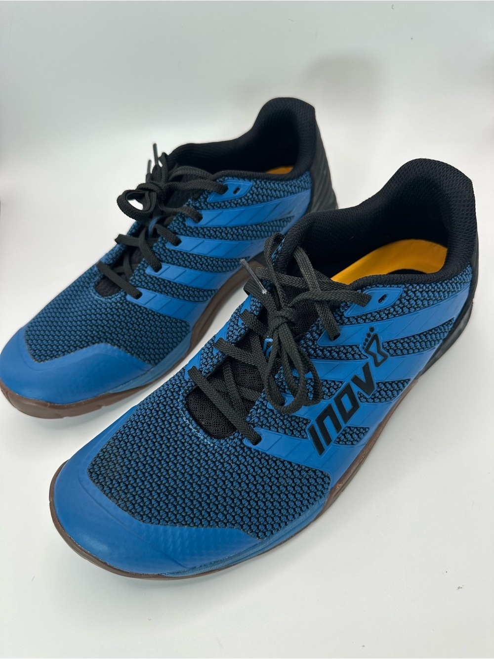 Inov-8 Men's Blue and Black Lightweight Sneakers